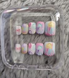 Citrus Fruity nails