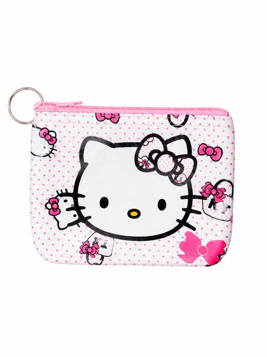 White Hello Kiity purse