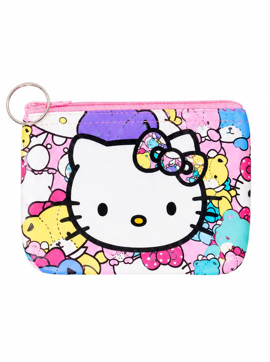 Multicolour Hello Kiity purse